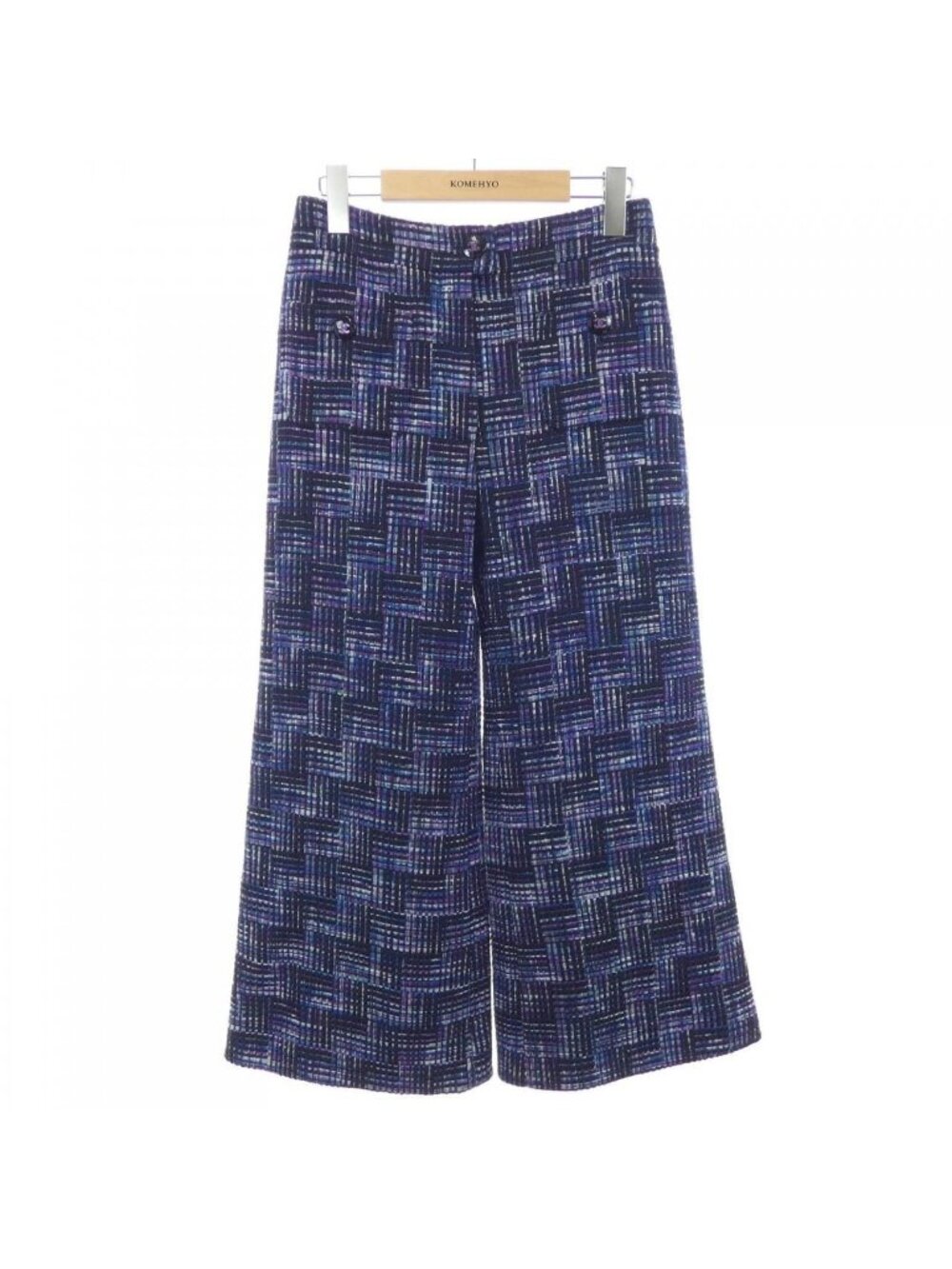 Chanel Pants Purple